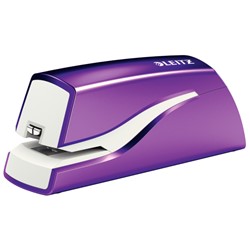 Leitz NeXXt Series WOW Elektrisches Heftgerät, Violett Metallic