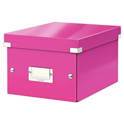 Leitz Click & Store Aufbewahrungs- und Transportbox Klein (Für A5), Pink