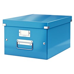Leitz Click & Store Aufbewahrungs- und Transportbox Mittel (Für A4), Blau