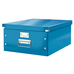 Leitz Click & Store Aufbewahrungs- und Transportbox Groß (Für A3), Blau