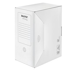 Leitz Infinity Archiv-Schachtel mit Verschlusslasche 150 mm, Weiß