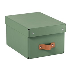 Leitz Puro Aufbewahrungsbox mit Deckel, klein, 7L, 2er-Pack, Grün