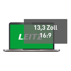 Leitz Abnehmbarer Blickschutzfilter für 13,3 Zoll Laptops (16:9)