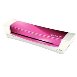Leitz iLAM Home Office Laminator A4, Pink Metallic