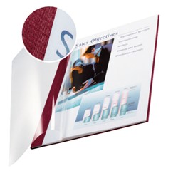 Leitz impressBIND Mappen Soft Cover, 7,0 mm, Bordeaux