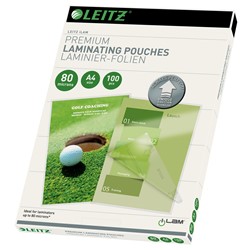 Leitz iLAM UDT Heißlaminierfolien A4, 80 mic, Glasklar