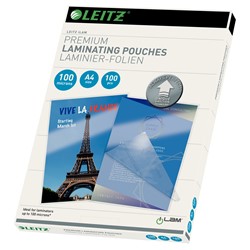 Leitz iLAM UDT Heißlaminierfolien A4, 100 mic, Glasklar