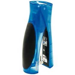 Rapid Ultimate StandUp Heftgerät F20, Blau Transparent