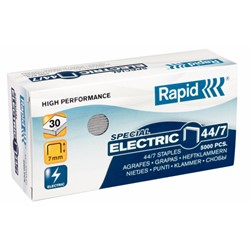 Rapid Strong Heftklammern 44/7 Electric, Schenkellänge 7 mm, 5000 Stück