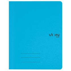 VON Leitz Schnellhefter A4, Karton, hellblau