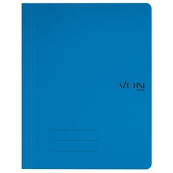 VON Leitz Schnellhefter A4, Karton, blau