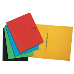 VON Leitz Schnellhefter A4, Recyclingkarton, mehrfarbig, 5 Stück