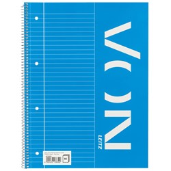VON Leitz Collegeblock A4 liniert, 80 Blatt, blau