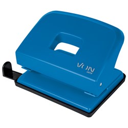 VON Leitz Locher, 20 Blatt, blau