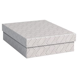 VON Leitz Aufbewahrungsbox Mittel, Flach, 7 L, 3er-Pack, weiß