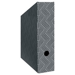 VON Leitz Stehsammler, 80 mm, 3er-Pack, Grau