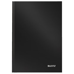 Leitz Solid Notizbuch, A5, Liniert, Schwarz