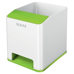 Leitz WOW Sound Stifteköcher Duo Colour, Apfelgrün