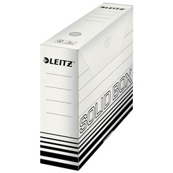 Leitz Solid Box Archiv-Schachtel 80 mm, Weiß
