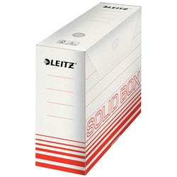 Leitz Solid Box Archiv-Schachtel 100 mm, Hellrot