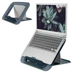 Leitz Ergo Cosy Höhenverstellbarer Laptopständer, Samtgrau