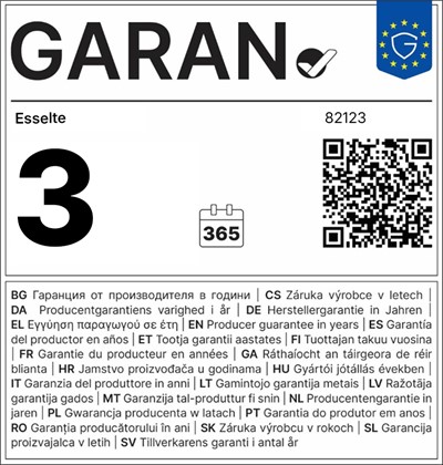 Garantielabel