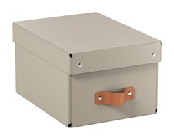 Leitz Puro Aufbewahrungsbox mit Deckel, klein, 7L, 2er-Pack, Beige