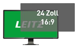 Leitz Abnehmbarer Blickschutzfilter für 24 Zoll Bildschirme (16:9)