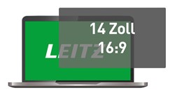 Leitz Abnehmbarer Blickschutzfilter für 14 Zoll Laptops (16:9)