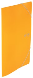 VON Leitz Eckspannermappe A4 mit elastischen Eckbändern, PP, gelb
