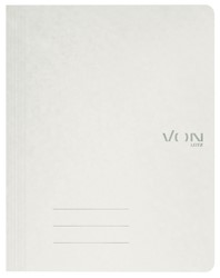 VON Leitz Schnellhefter A4, Karton, weiß