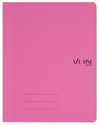 VON Leitz Schnellhefter A4, Karton, pink
