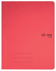 VON Leitz Schnellhefter A4, Karton, rot