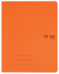 VON Leitz Schnellhefter A4, Karton, orange