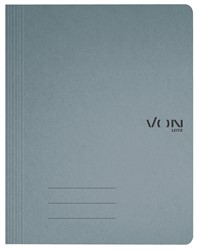 VON Leitz Schnellhefter A4, Karton, grau