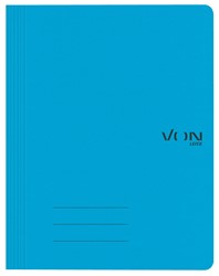 VON Leitz Schnellhefter A4, Recyclingkarton, blau