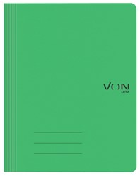 VON Leitz Schnellhefter A4, Recyclingkarton, grün