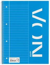 VON Leitz Collegeblock A4 liniert, 80 Blatt, blau