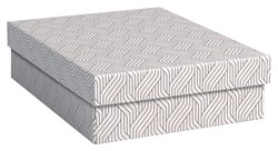 VON Leitz Aufbewahrungsbox Mittel, Flach, 7 L, 3er-Pack, weiß