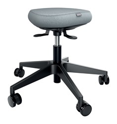 Leitz Ergo Active Sitzhocker mit Rollen und Balance-Komfortsitz