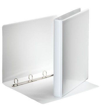 Esselte 49701 - Präsentationsringbuch, A4, Weiß, 4-Ring, 20 mm