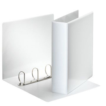 Esselte 49705 - Präsentationsringbuch, A4, Weiß, 4-Ring, 50 mm
