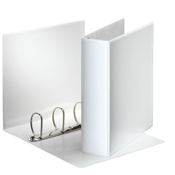 Esselte 49706 - Präsentationsringbuch, A4, Weiß, 4-Ring, 60 mm