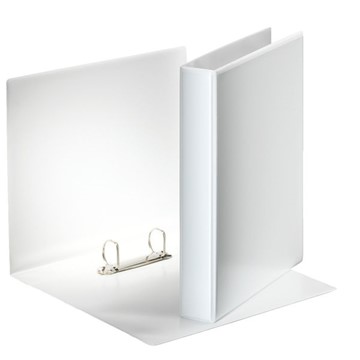 Esselte 49709 - Präsentationsringbuch, A4, Weiß, 2-Ring, 30 mm