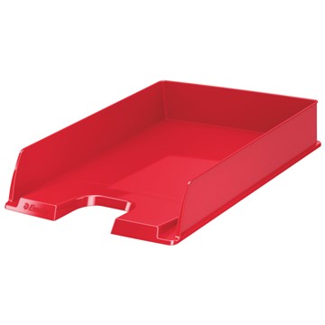 Esselte 623607 - Europost VIVIDA Briefkorb, Standard, A4, VIVIDA rot