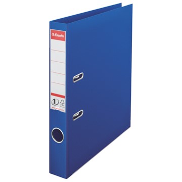 Esselte 811450 - No.1 Plastik-Ordner, A4, Blau, schmal