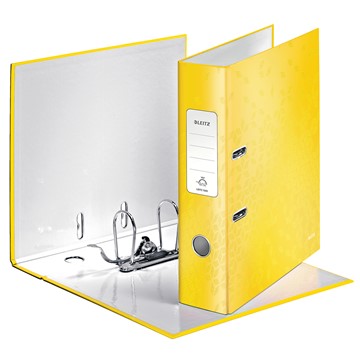 Leitz 10050016 - Qualitäts-Ordner 180° WOW, A4, Zitrone (gelb), breit