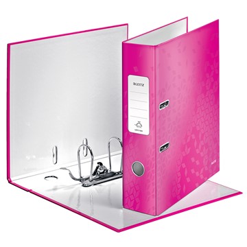 Leitz 10050023 - Qualitäts-Ordner 180° WOW, A4, Pink, breit