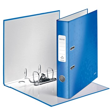 Leitz 10060036 - Qualitäts-Ordner 180° WOW, A4, Blau, schmal