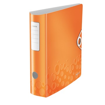 Leitz 11060044 - Qualitäts-Ordner 180° Active WOW, A4, Orange Metallic, breit